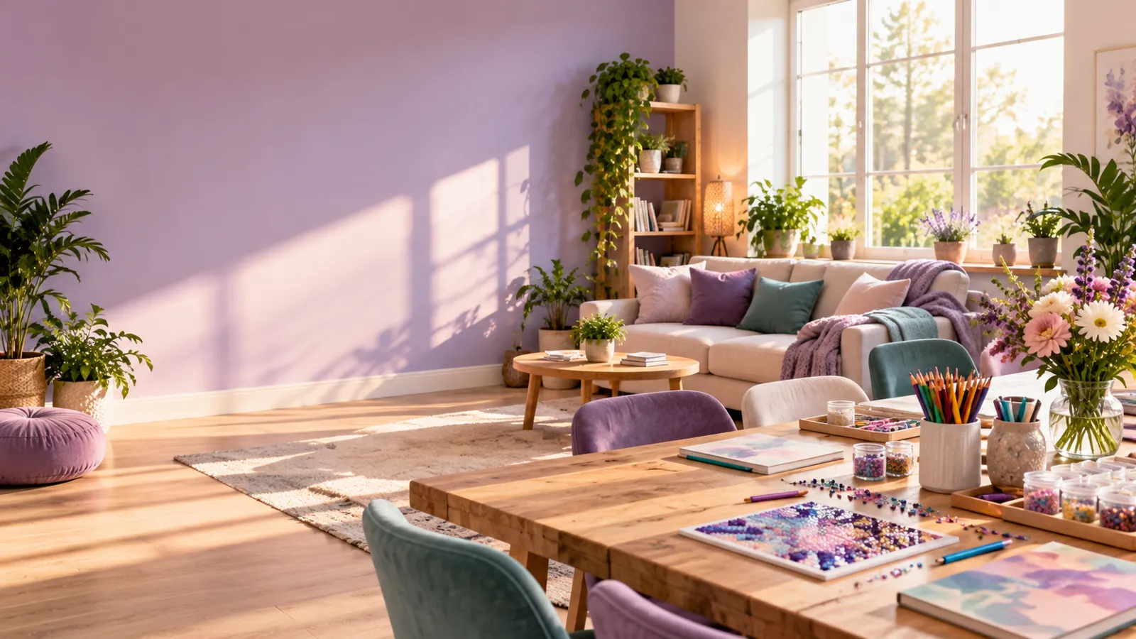 Illustrative community lounge representing the proposed welcoming environment